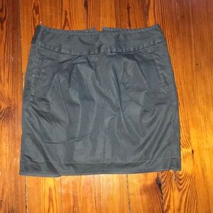 Size 10 gray mini skirt